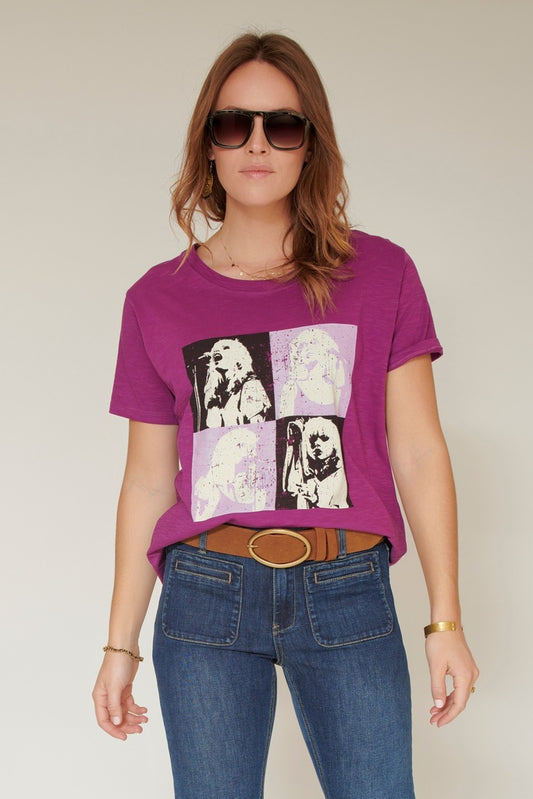T-shirt TENNYSON BLONDIE violet