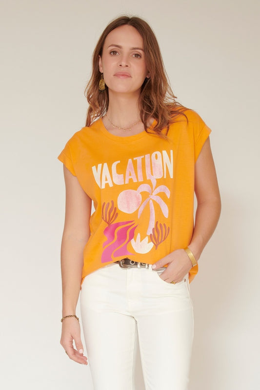T-Shirt TUNIS TANGERINE orange