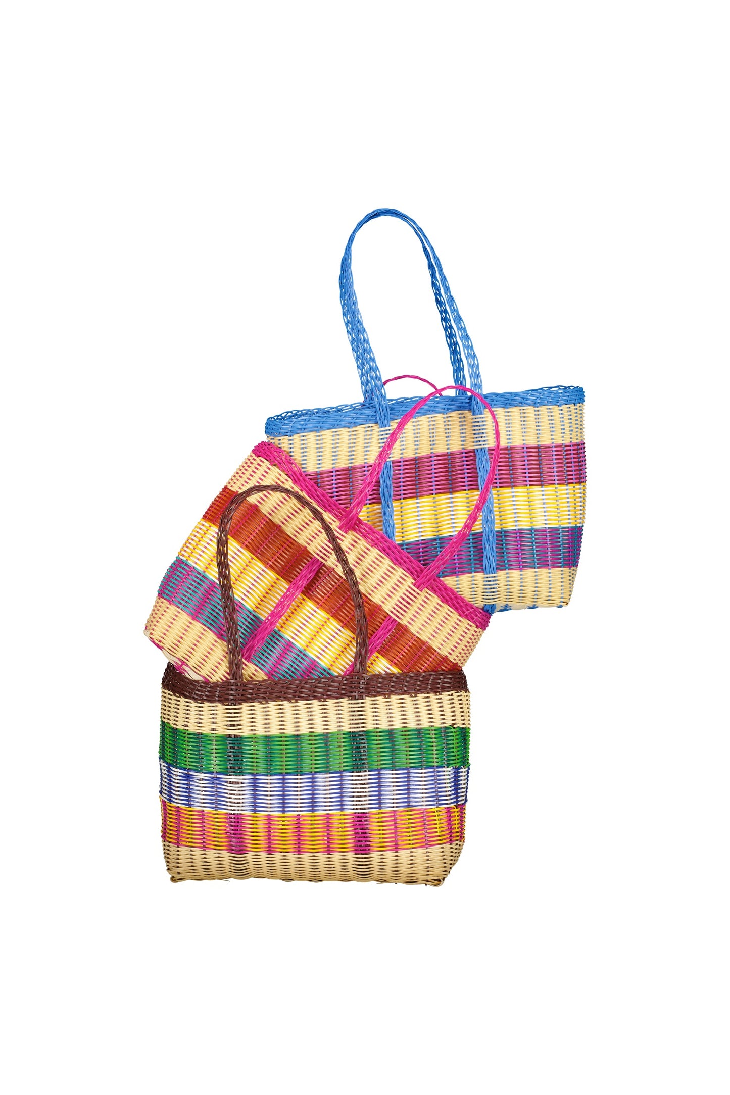 Panier CASA multicolore