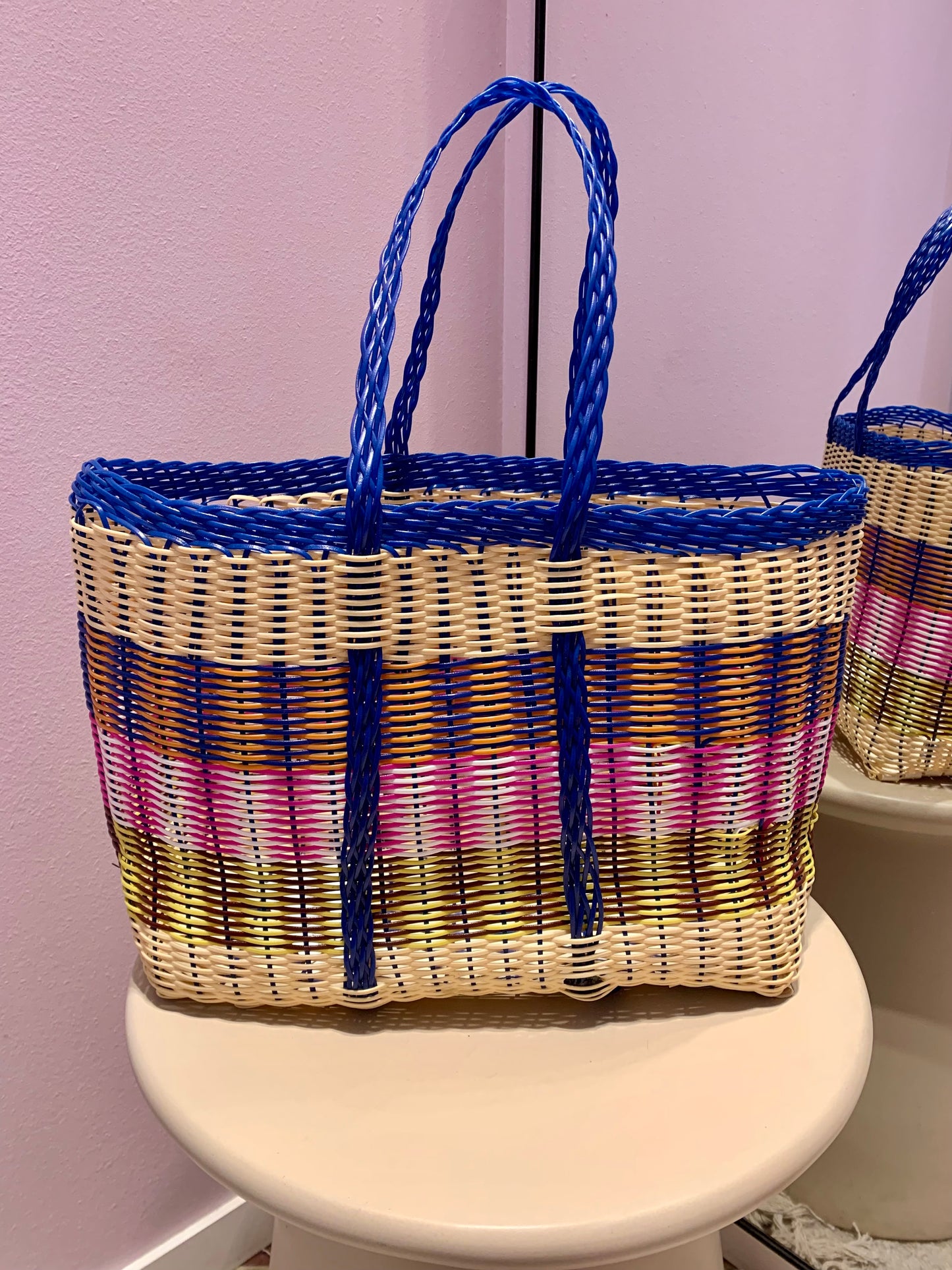 Panier CASA multicolore