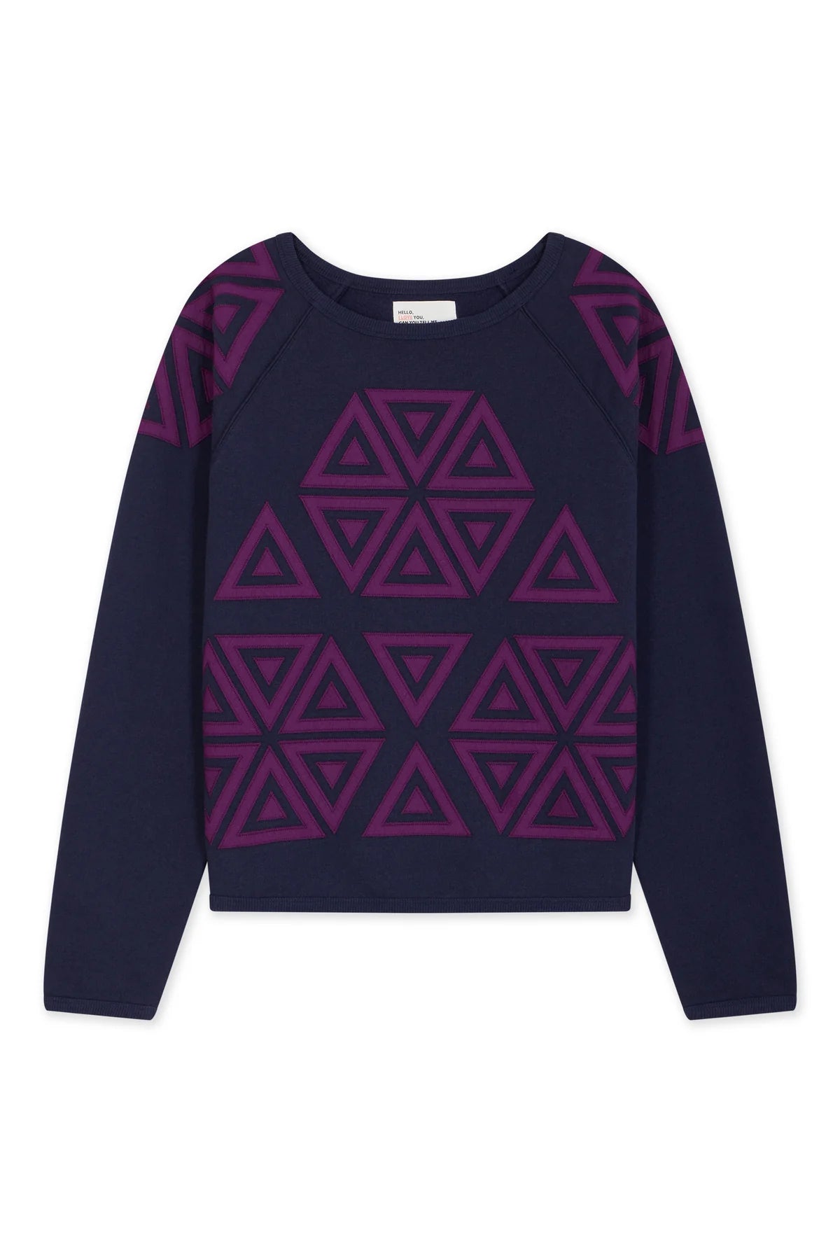 Sweat Shine Triangle navy