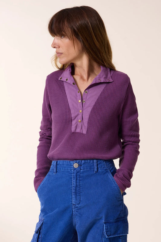 T-Shirt TABIA PLAIN violet