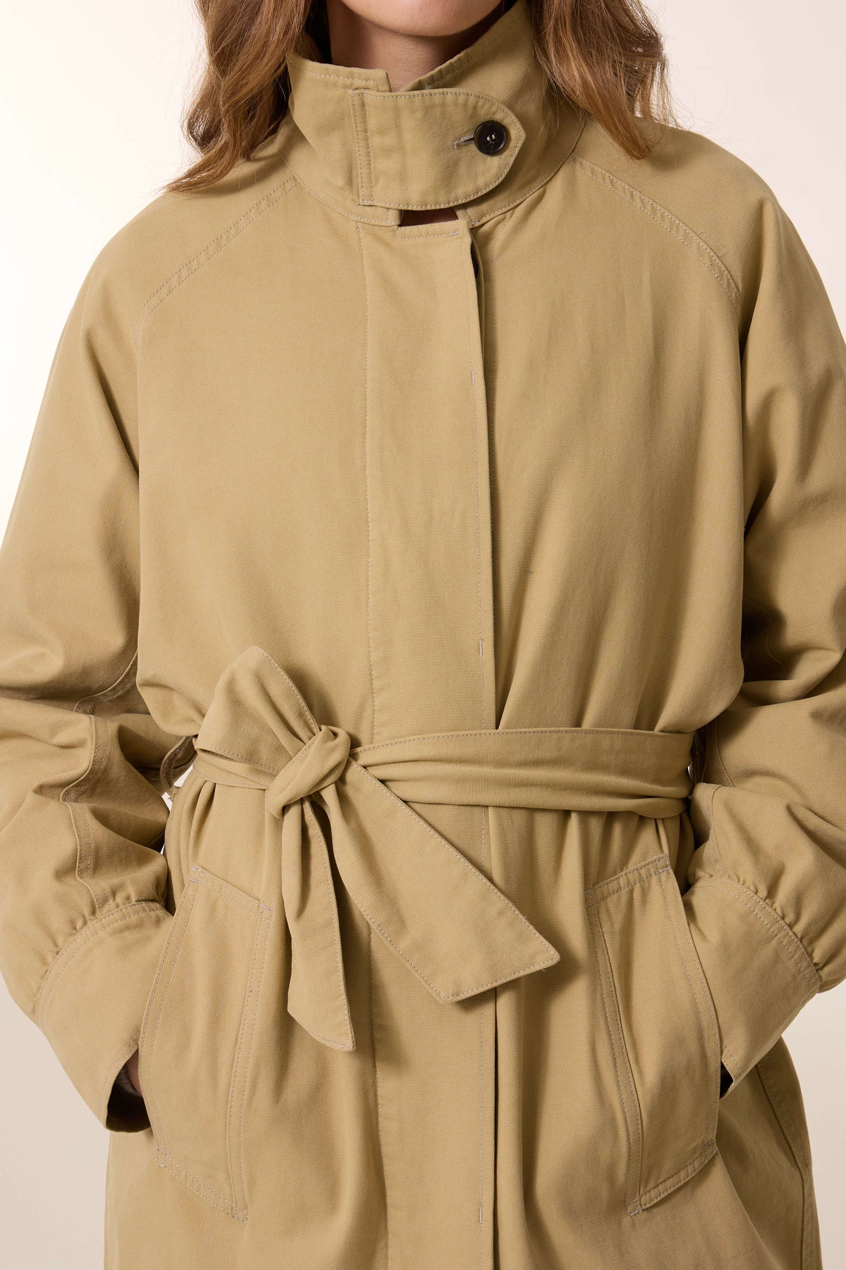 Trench VICTORINE caramel