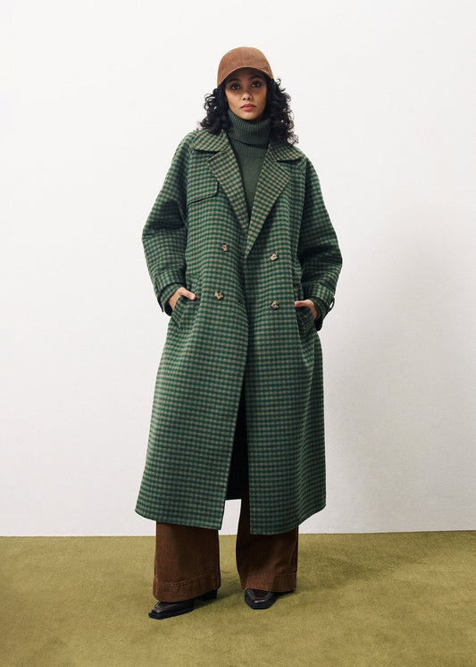 Manteau Adelphia Vert forêt