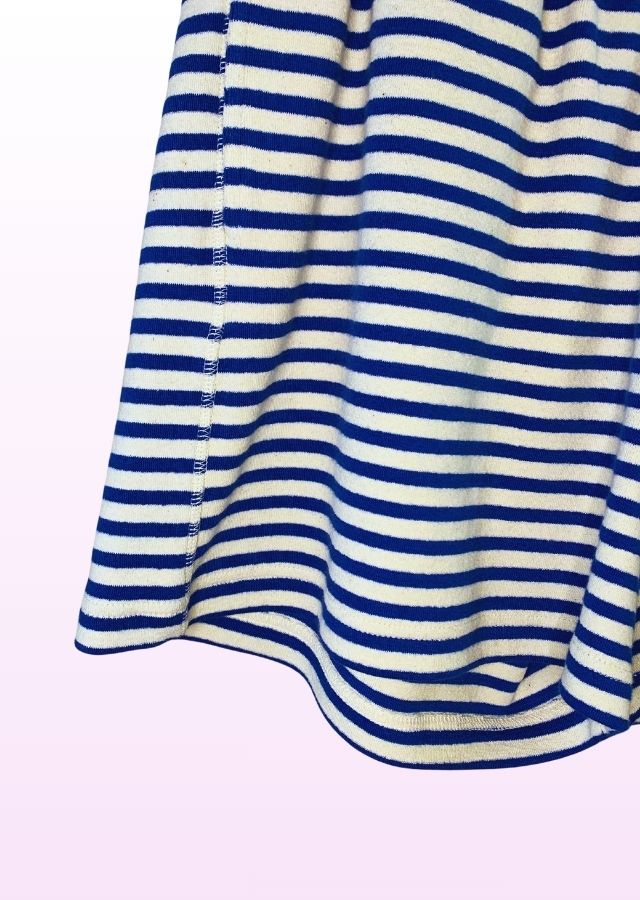 Short BEVERLEY stripe indigo