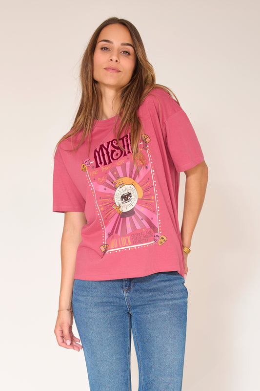 T-shirt Mystic Guimauve